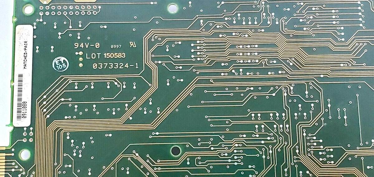 Used MOTOROLA TTN4017F PC BOARD 8482059W03 ISSUE P1, 0373324-1