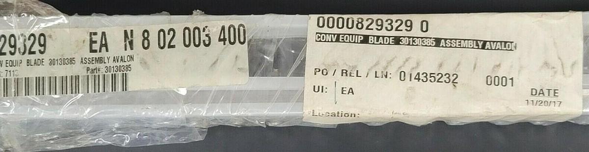 Used NEW PCMC 30130385 ASSEMBLY, BLADE OPER CENTER SERIES 200