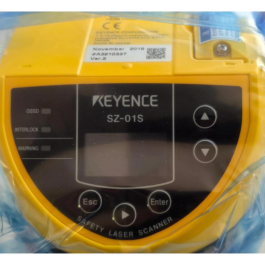 KEYENCE SZ-01S Safety Laser Scanner Main Unit Single-Function Type 270° 24V NSMP