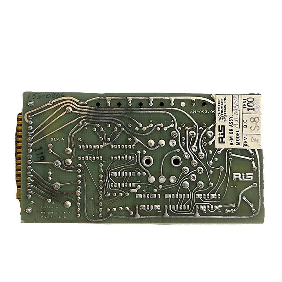 Used ROCHESTER INSTRUMENT SYSTEMS AN-093A-13 / AN093A13 REV. F FLASHER BOARD