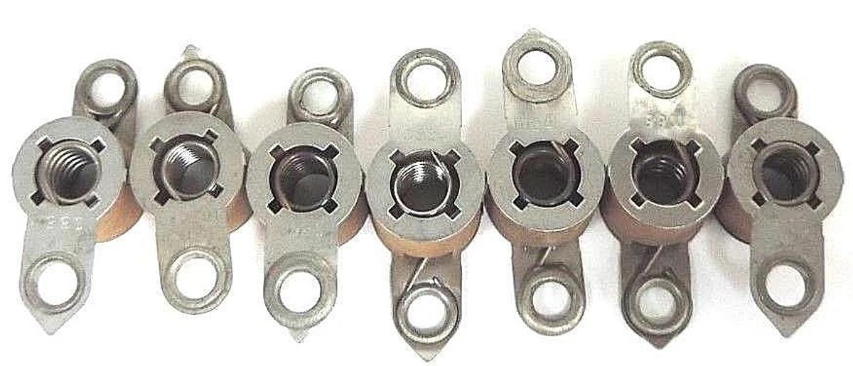 LOT OF 7 NEW CUTLER-HAMMER HEATER ELEMENTS H1022, H1024, H1066