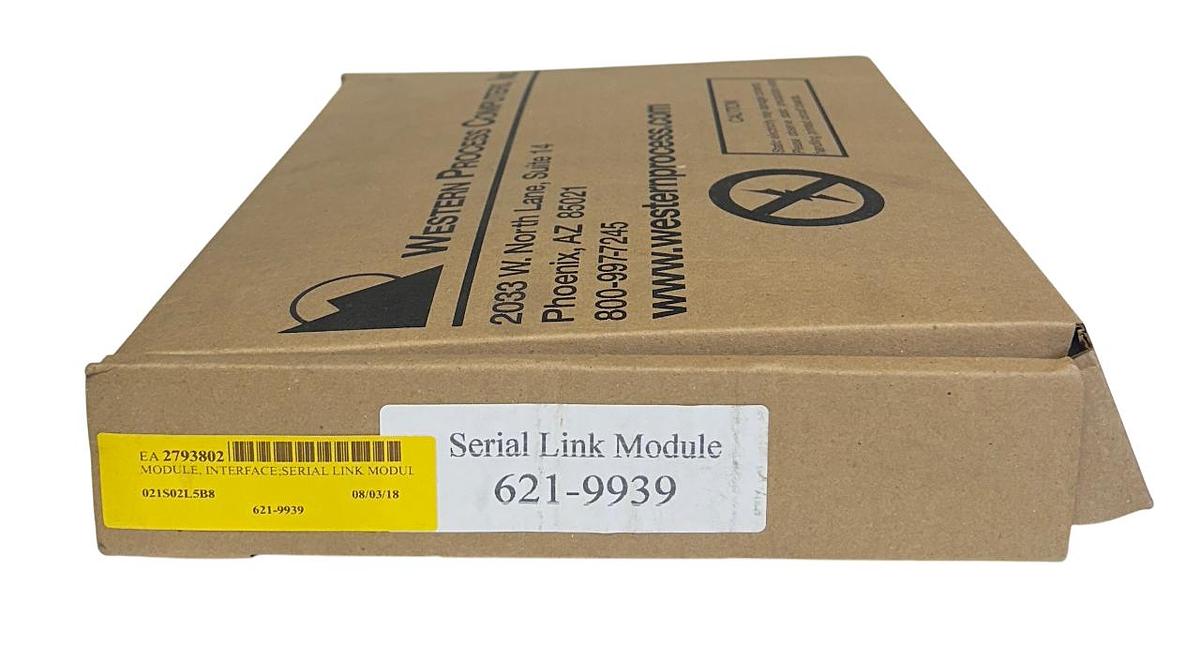Used HONEYWELL 621-9939 / 6219939 SERIAL LINK COMMUNICATION MODULE I/O CHANNELS REMAN