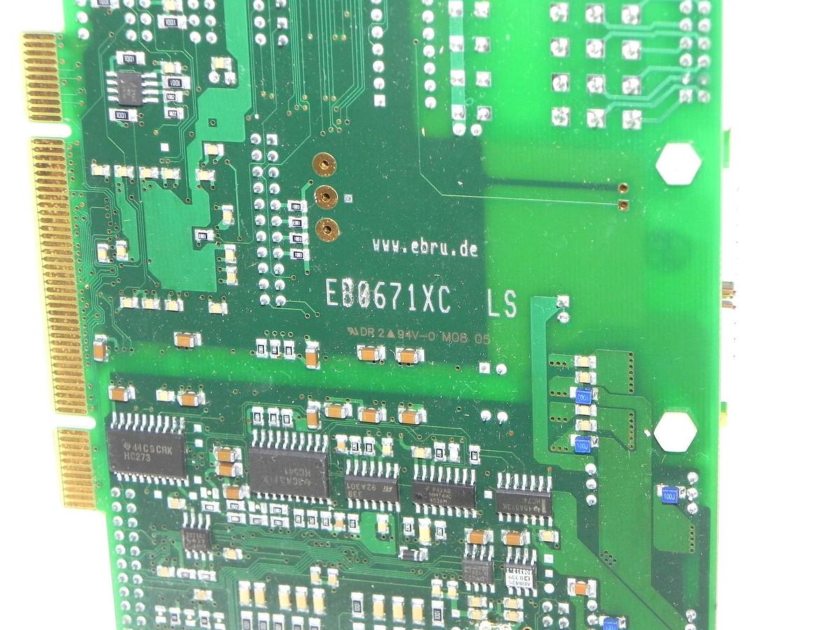 Used EBRU EB0671XC LS BOARD W/ EB0672XB BOARD INCLUDES TRACO TEM 3-0522, TEM30522