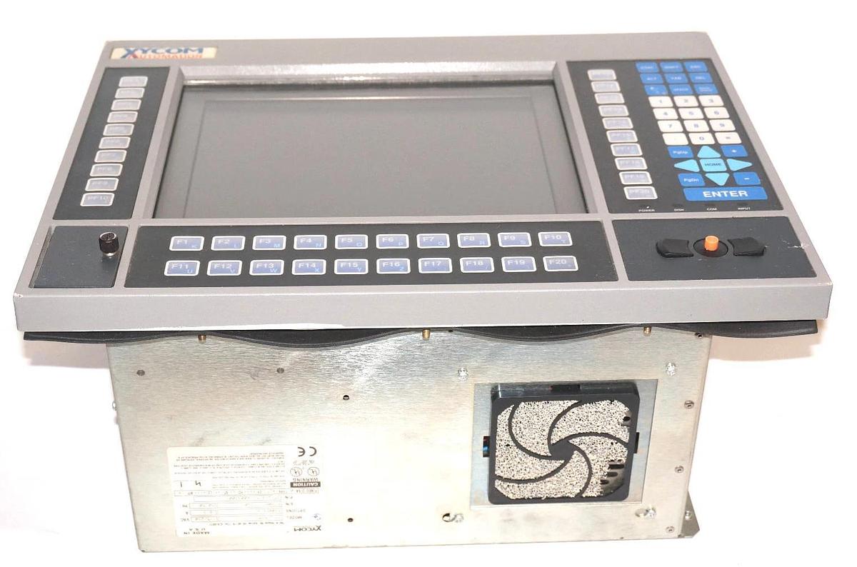 Used XYCOM 3512-KPM 12.1 INCH COLOR OPERATOR INTERFACE