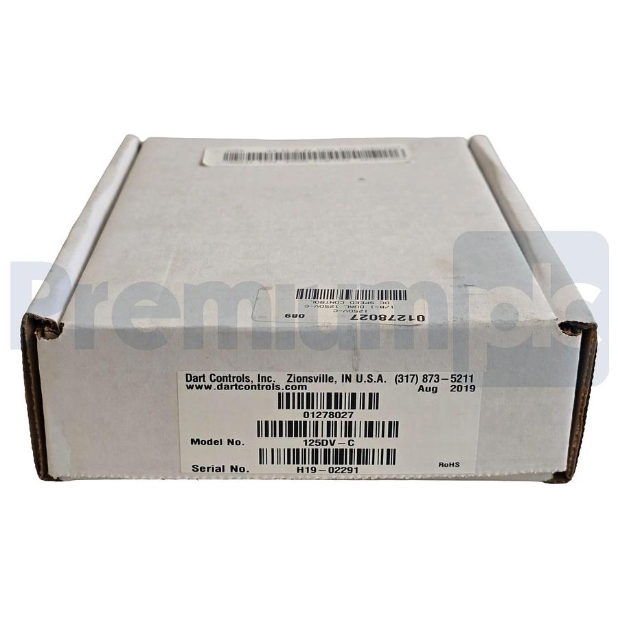 Used Dart Controls 125DV-C | 125DVC DC Motor Speed Control 120/240VAC In 5.5A NSMP