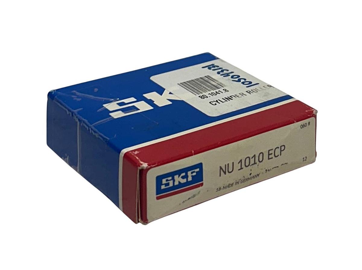 Used SKF NU 1010 ECP / NU1010ECP OEM SINGLE-ROW CYLINDRICAL ROLLER BEARING 80mm NSMP