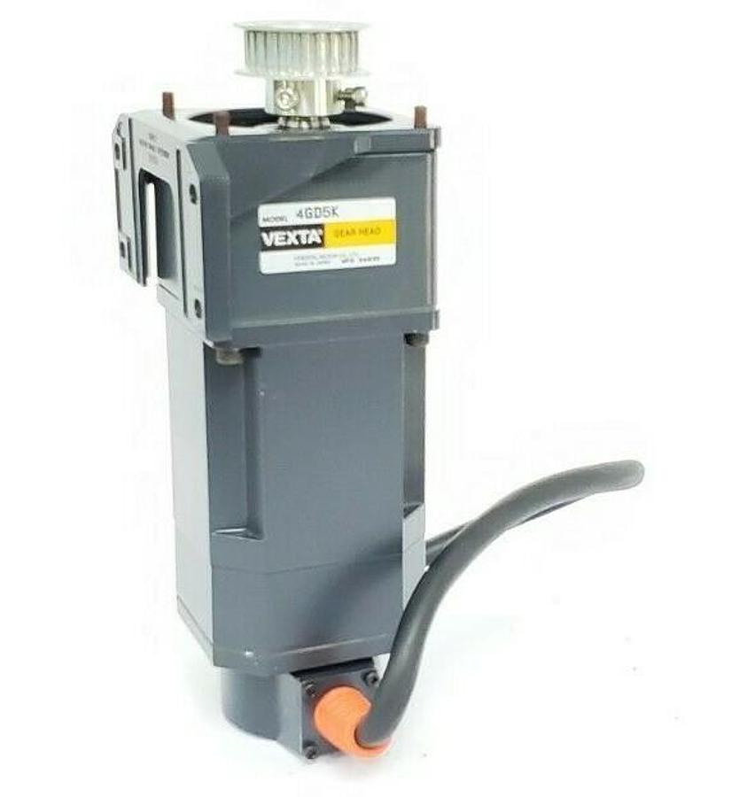 Used NEW ORIENTAL MOTOR KBLM460GD-CM VEXTA AC SERVO MOTOR 3000RPM W/ 4GD5K GEARHEAD