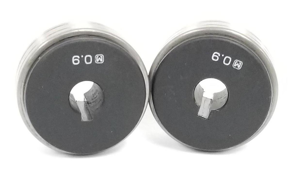 LOT OF 2 NEW GENERIC M 0.9 BEARINGS W/ 1/4" KEYWAYS