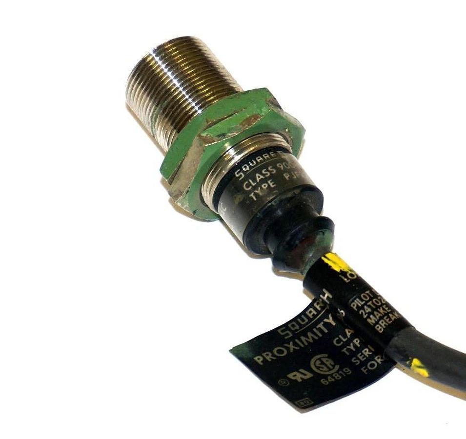 Used SQUARE D 9006-PJF121 PROXIMITY SENSOR 24-240VAC, 5-300MA, 9006PJF121