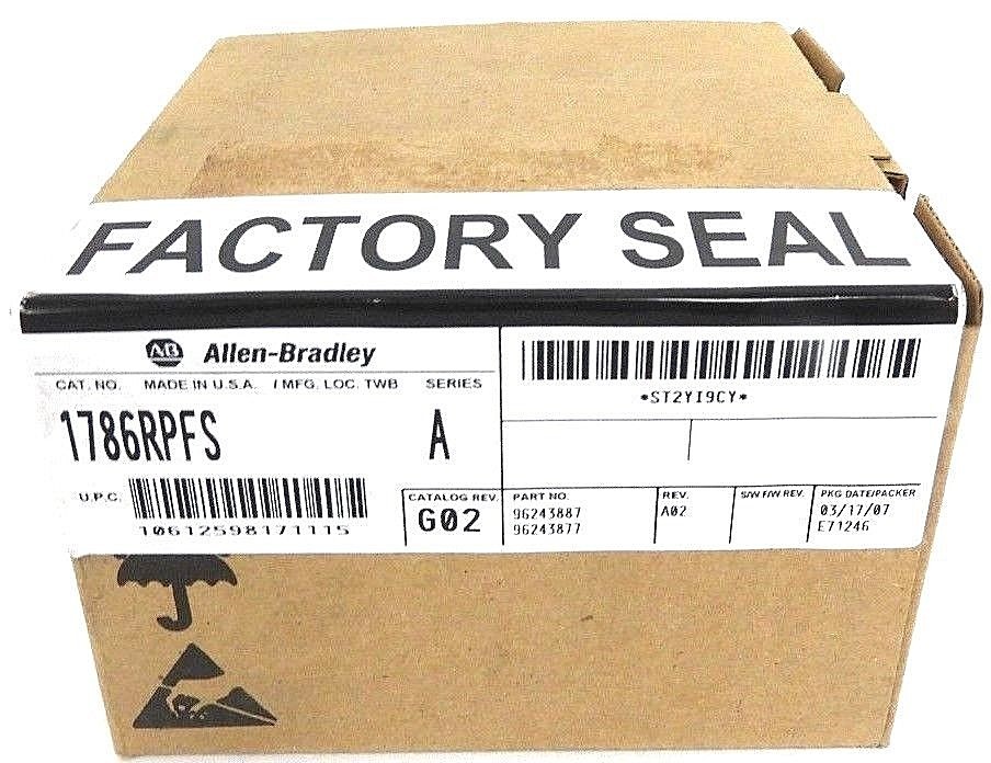 F/S ALLEN BRADLEY 1786-RPFS CONTROLNET FIBER REPEATER - SHORT SER. A, REV. G02