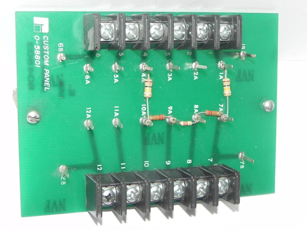 Used RELIANCE ELECTRIC 0-58801 PC BOARD RESISTOR 058801