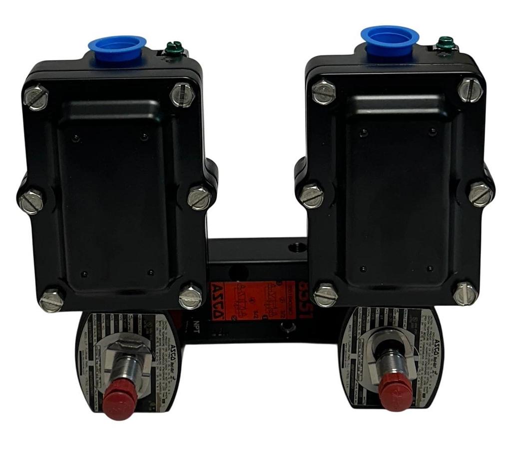 ASCO JBEF8551H302MO / 8551B402MO Red-Hat II SOLENOID SPOOL VALVE ASSEMBLY 24VDC