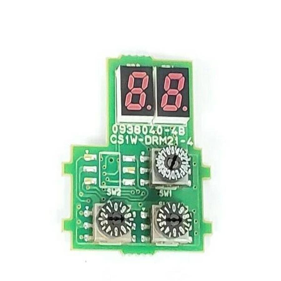 Used OMRON CS1W-DRM21-4 DISPLAY INTERFACE BOARD 0938040-4B 9019445014 C