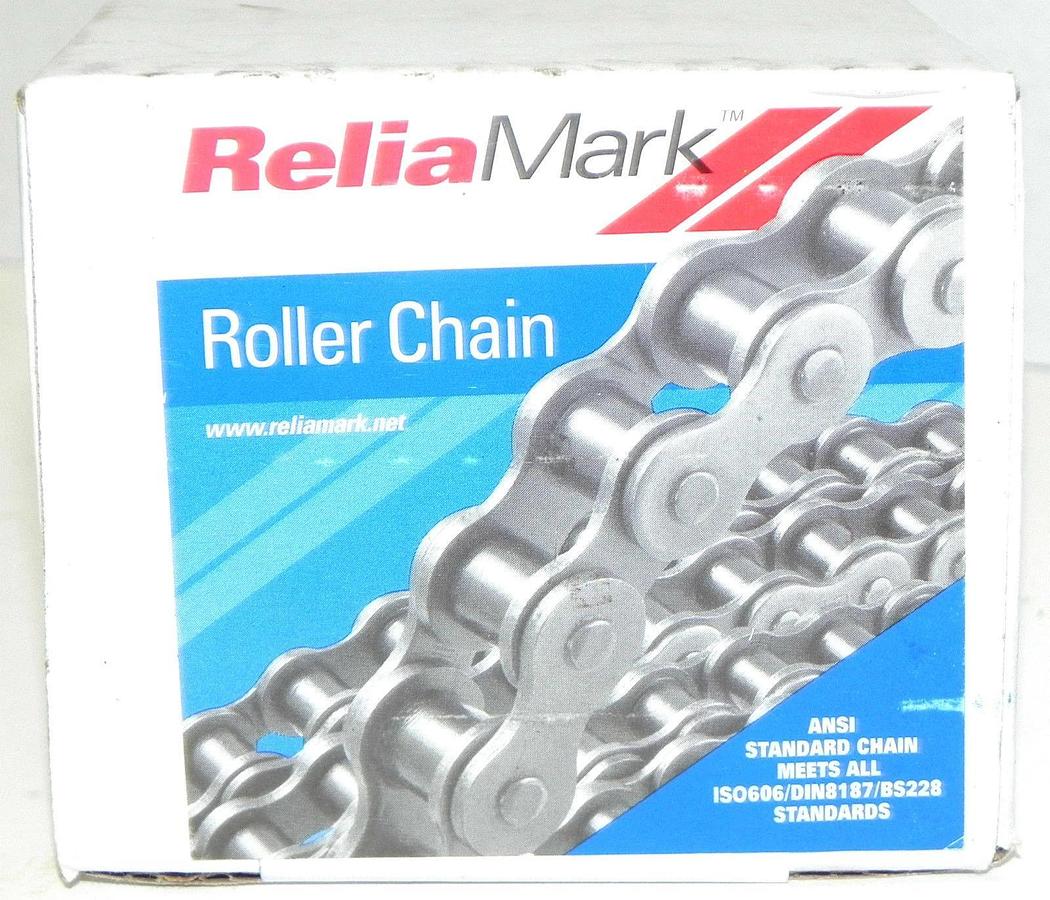 Used NIB RELIAMARK 40-1R OL ROLLER CHAIN LINK (25PCS) 401R