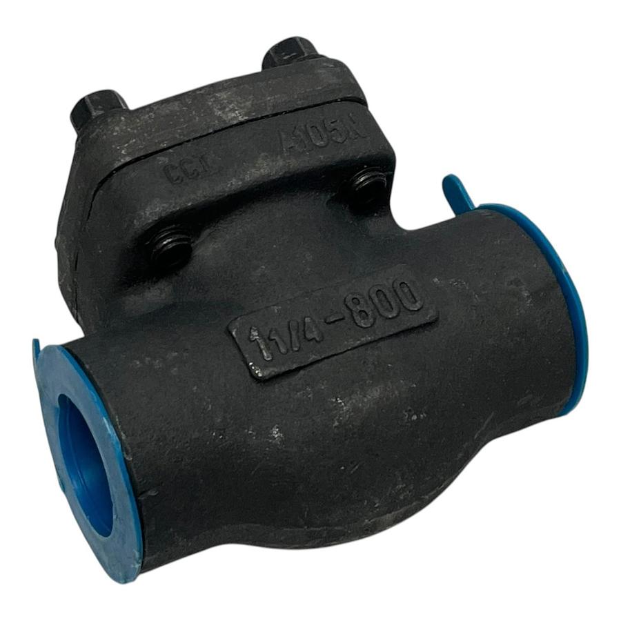 Used Walworth 1-1/4" Class 800 Forged Steel Ball Check Valve A105N FNPT API 602 NSNP