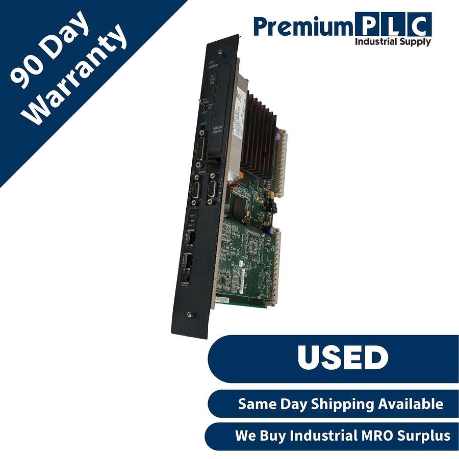 Used USED GE FANUC IC698CPE010-EJ PACSystems RX7i 300MHz CPU MODULE w/ETHERNET 10/100