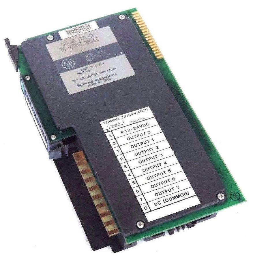 Used ALLEN BRADLEY 1771-OB DC OUTPUT MODULE 1771OB