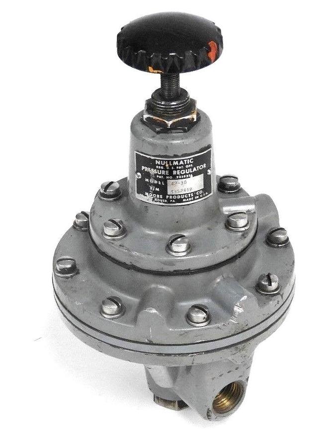 Used MOORE NULLMATIC 42-30 PRESSURE REGULATOR 4952S19 4230