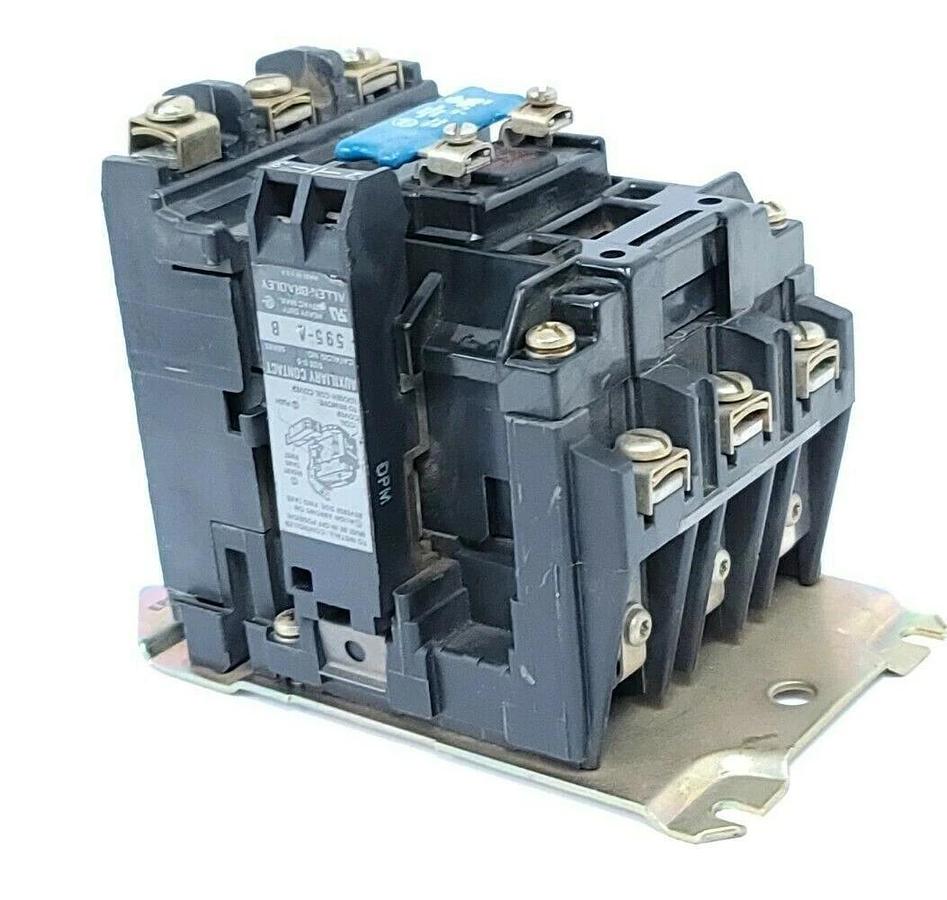 Used ALLEN BRADLEY 500F-BOD930 SIZE 1 STATER SER. B W/ 595-A SER. B & 599-K04 SER. C