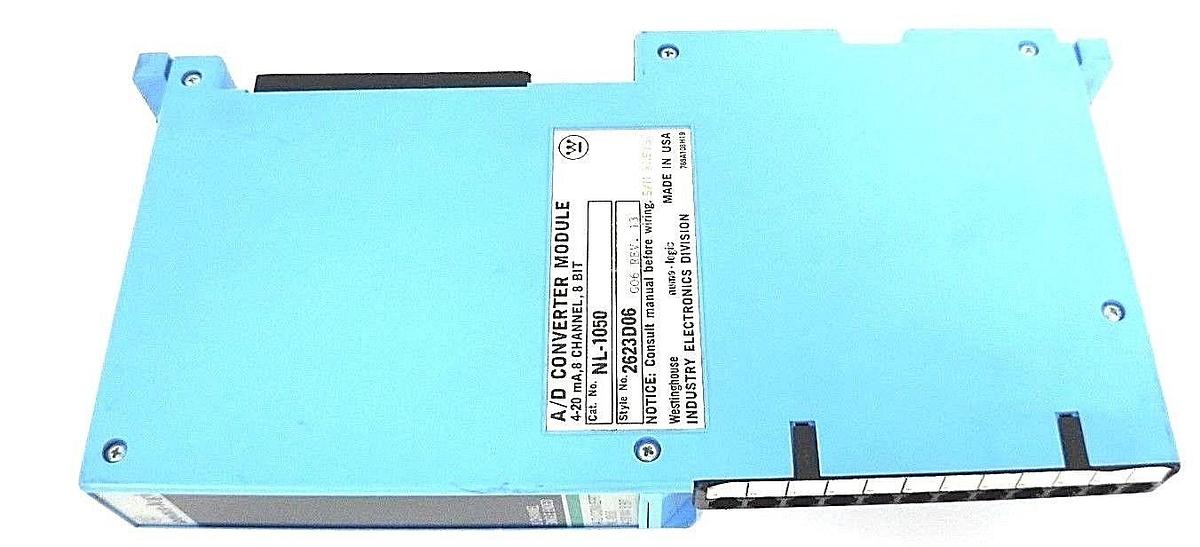 Used WESTINGHOUSE NL-1050 A/D CONVERTER MODULE STYLE NO. 2623D06, REV. 13