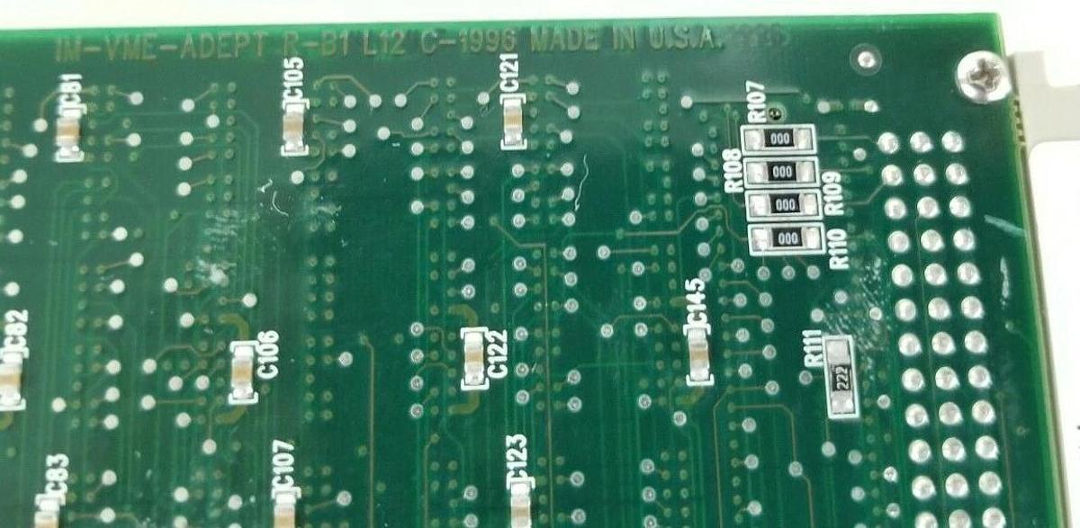 Used ADEPT TECH 10332-00655 VME VISION INTERFACE ENHANCED 1033200655