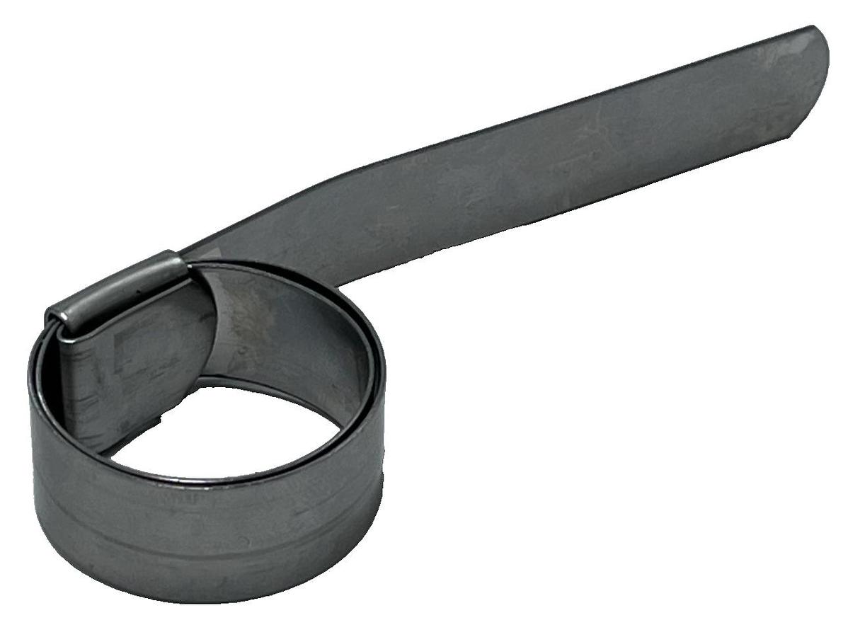 Used 10 Pack Kimball Midwest 50-973 Stainless Steel Punch-Lok Clamps 1" ID x 5/8" W