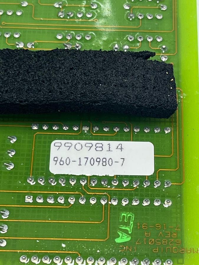 Used Marquip 6285017 Option Module Rev A | 9909814 | 960-170980-7 | Industrial PCB