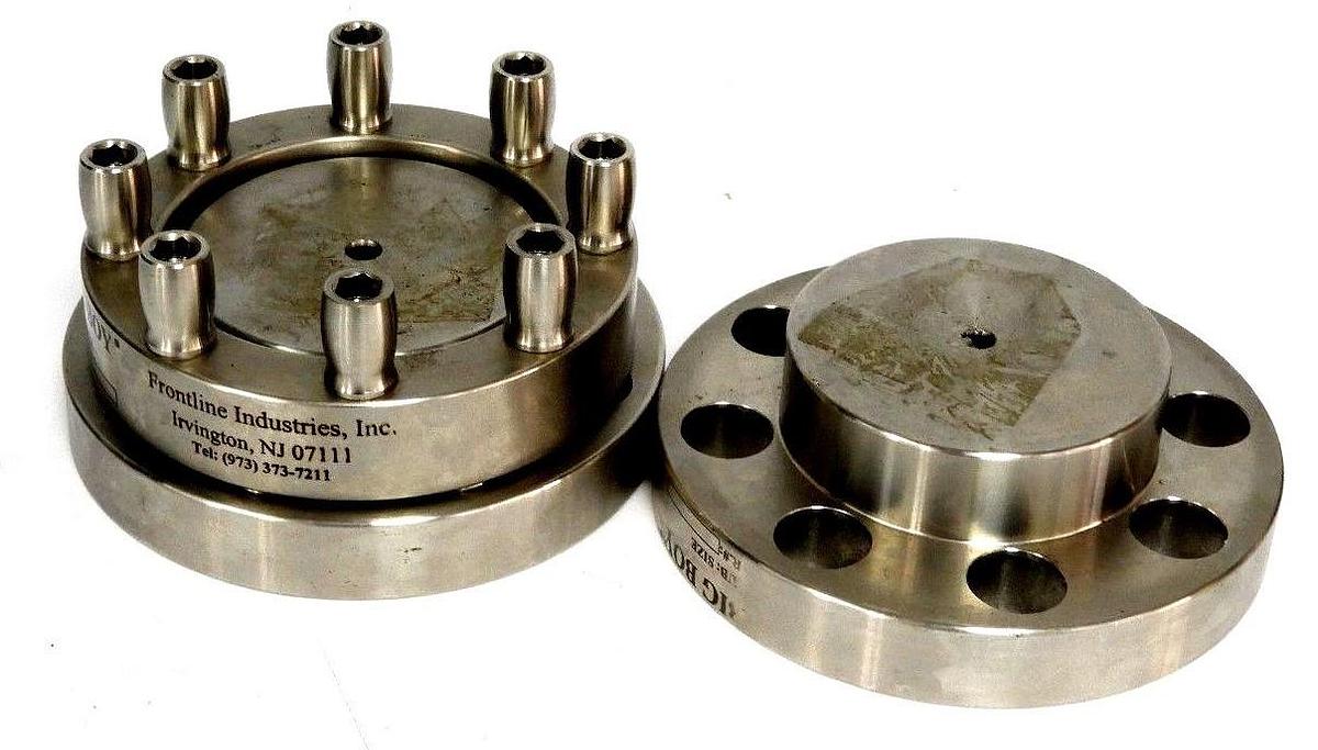 Used NEW FRONTLINE INDUSTRIES INC. BIG BOY STAINLESS STEEL SPACER COUPLING