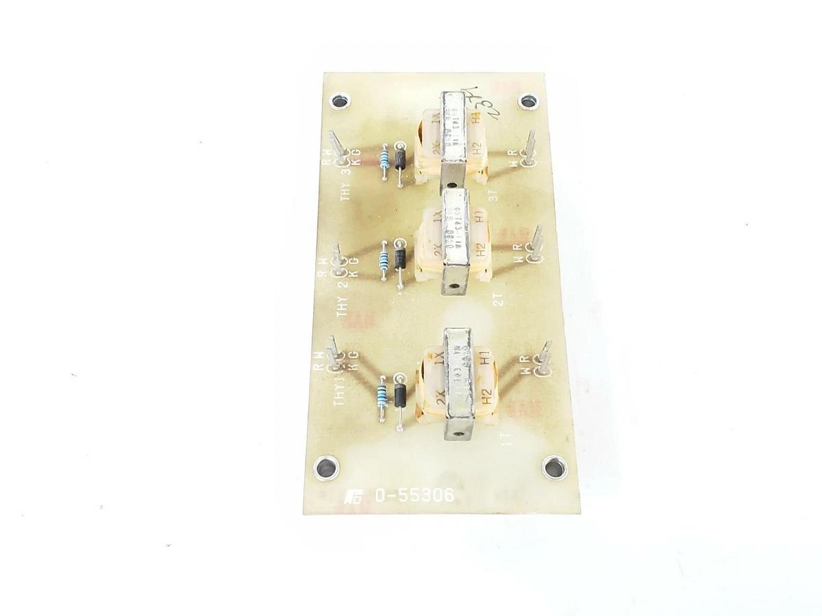 Used RELIANCE ELECTRIC 0-55306 PC BOARD INVERTER GATE DRIVER 055306