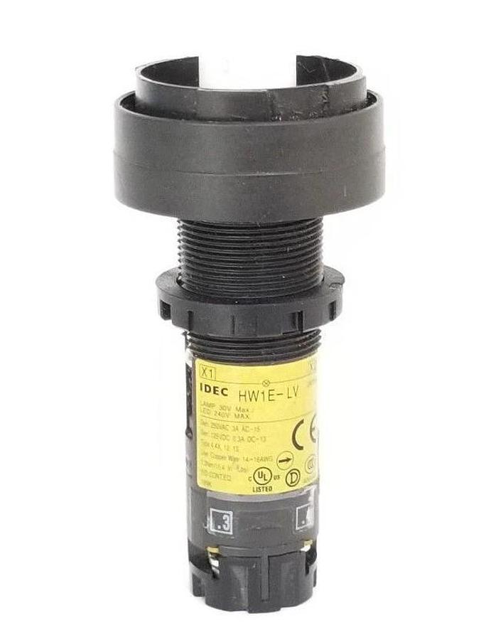 Used IDEC HW1E-LV UNIBODY E-STOP PUSHBUTTON HW1E-LV4F11QD *MISSING CAP*
