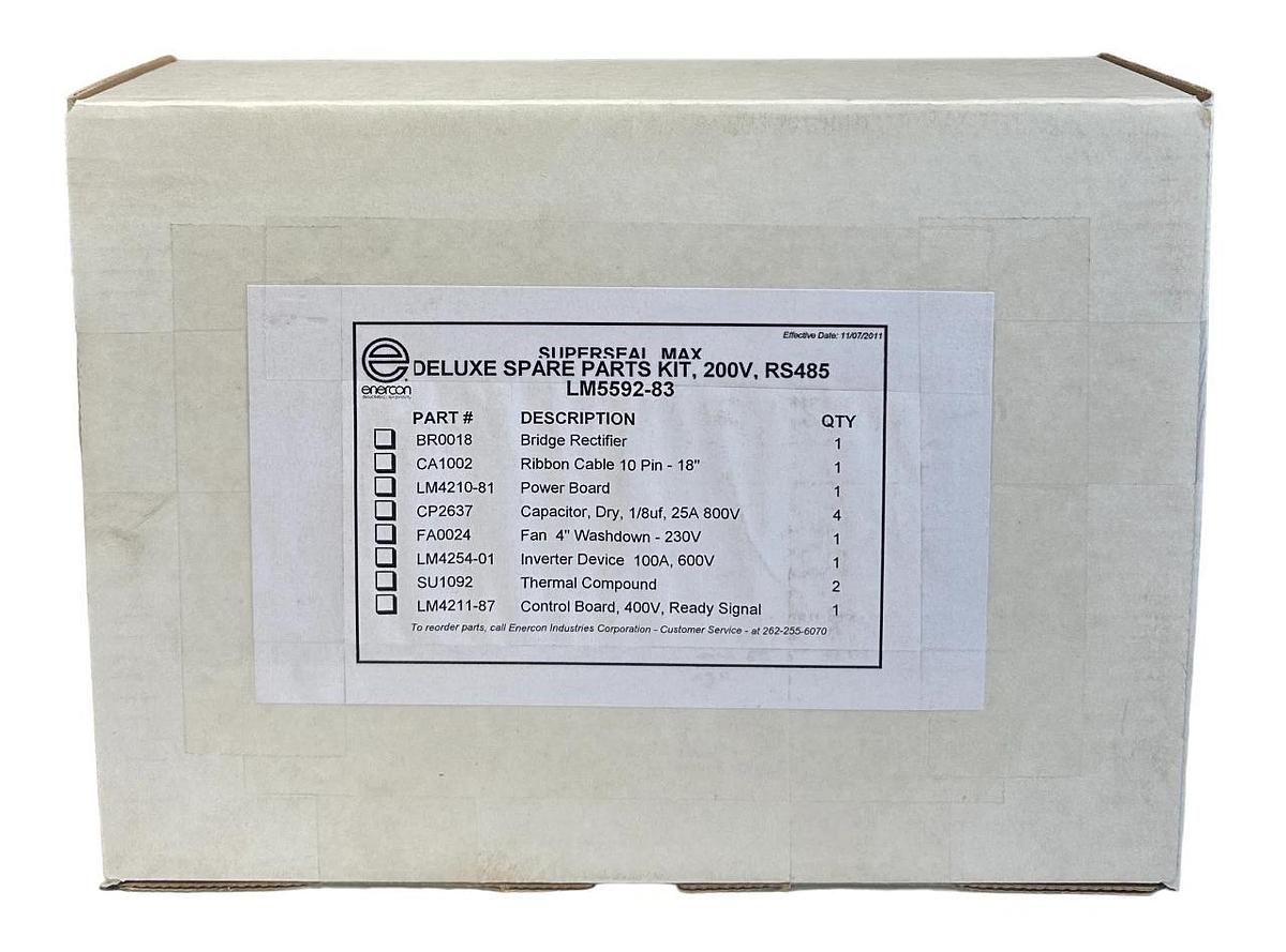 Used NEW SEALED ENERCON LM5592-83 / LM559283 SUPERSEAL MAX DELUXE PARTS KIT 200V NSFS