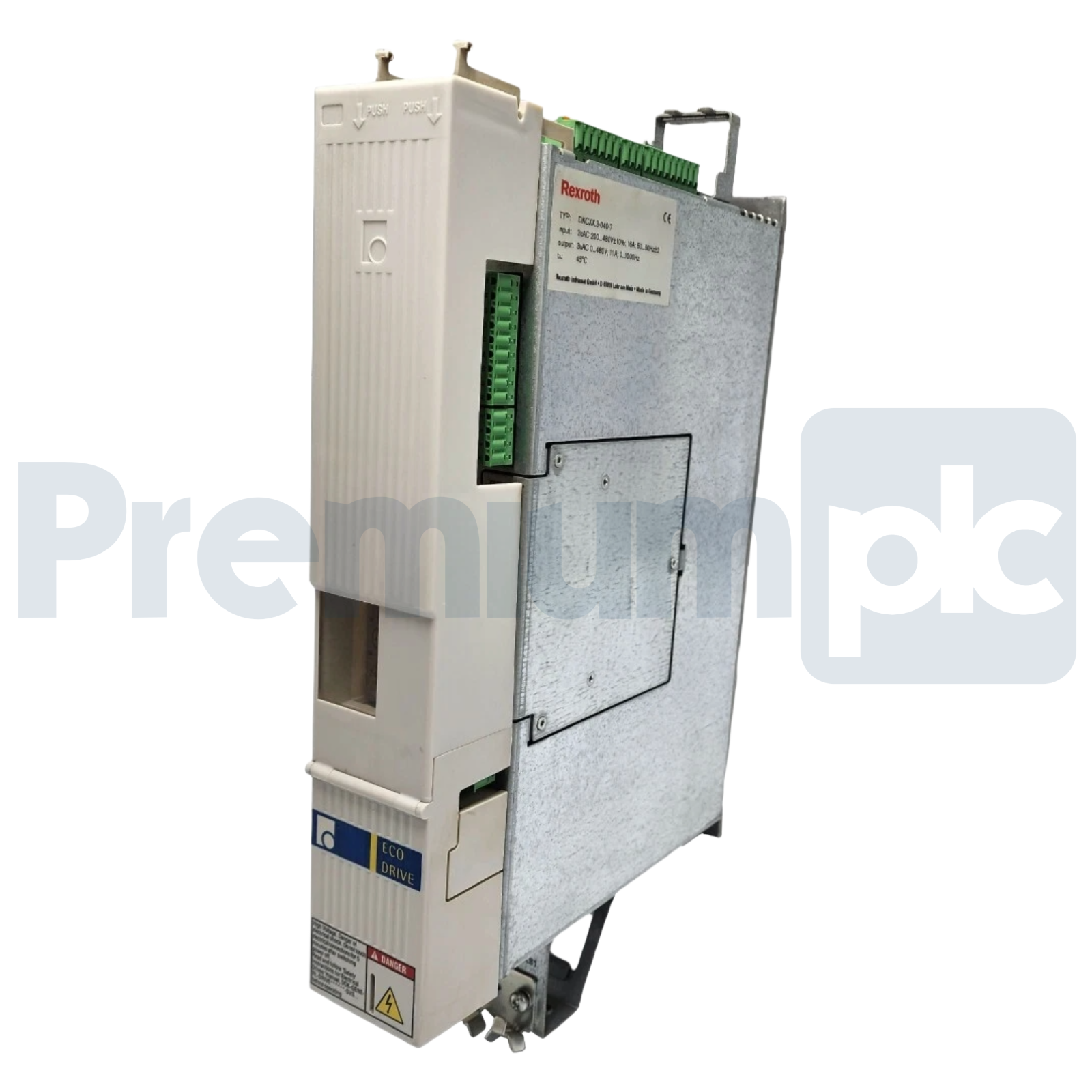 Used REXROTH INDRAMAT DKC03.3-040-7-FW ECO DRIVE SERVO AMPLIFIER R911279428 W/ENCODER
