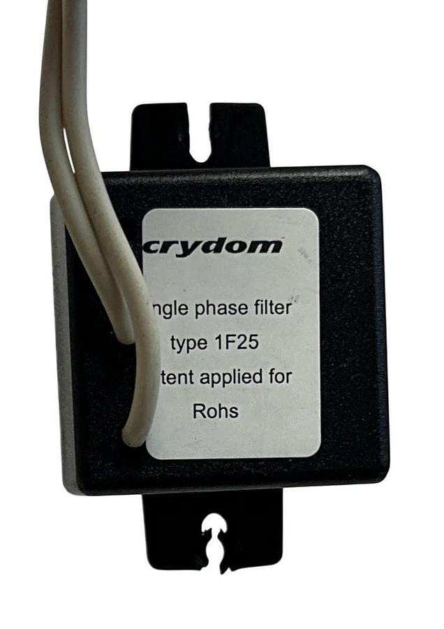 Used 3 CRYDOM 1F25 SINGLE PHASE SUPPRESSION FILTERS 275V USNP