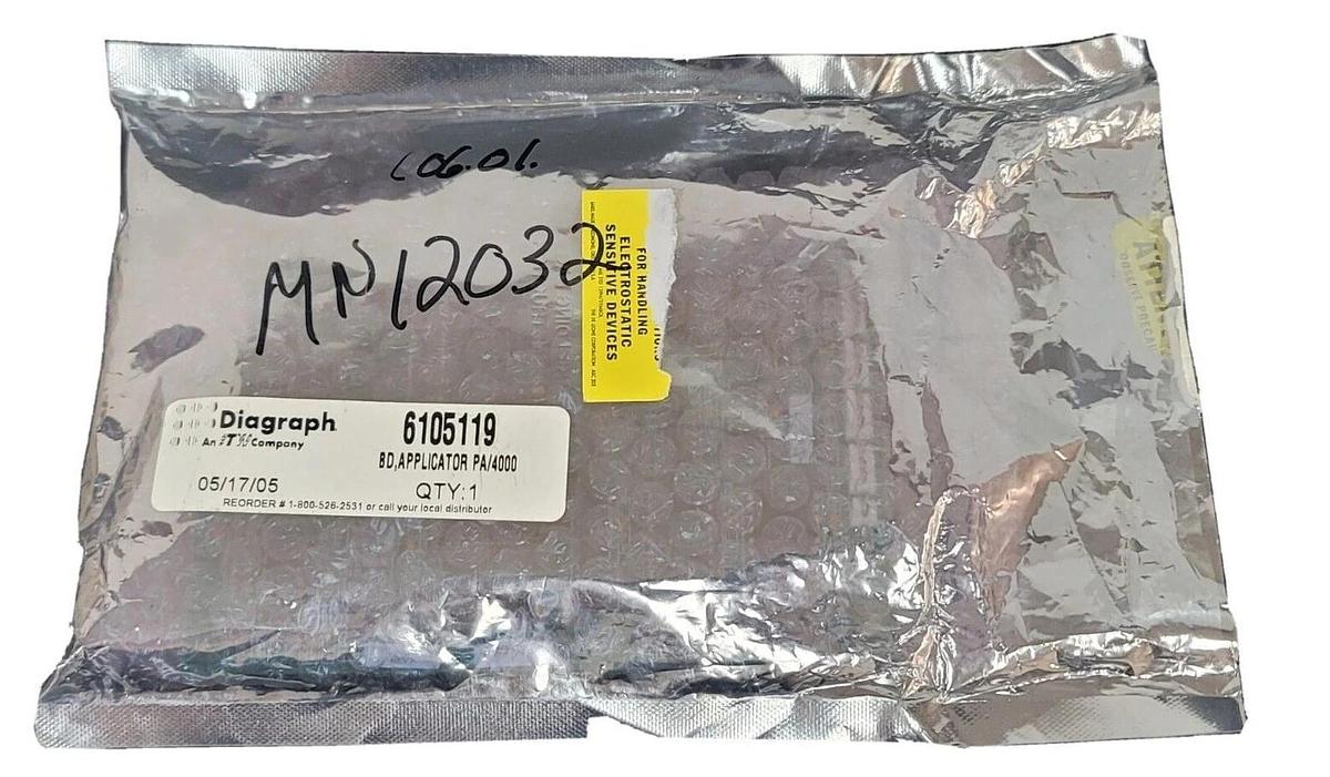 NEW DIAGRAPH 6105119-02 CONTROL PROCESS BOARD 20 PIN CONNECTION 6105-119-02