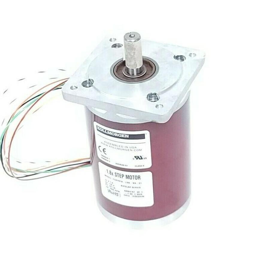 Used NEW KOLLMORGEN E33HRFB-LNK-NS-01 STEPPER MOTOR 2.7AMP 251W 1500RPM 170V