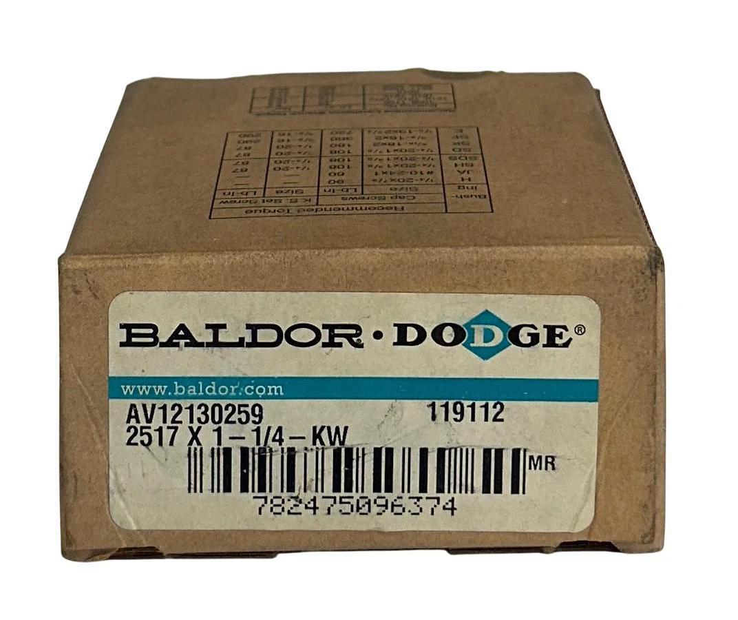 BALDOR DODGE 2517X1-1/4-KW / 119112 TAPER-LOCK BUSHING 1-1/4'' BORE NSMP