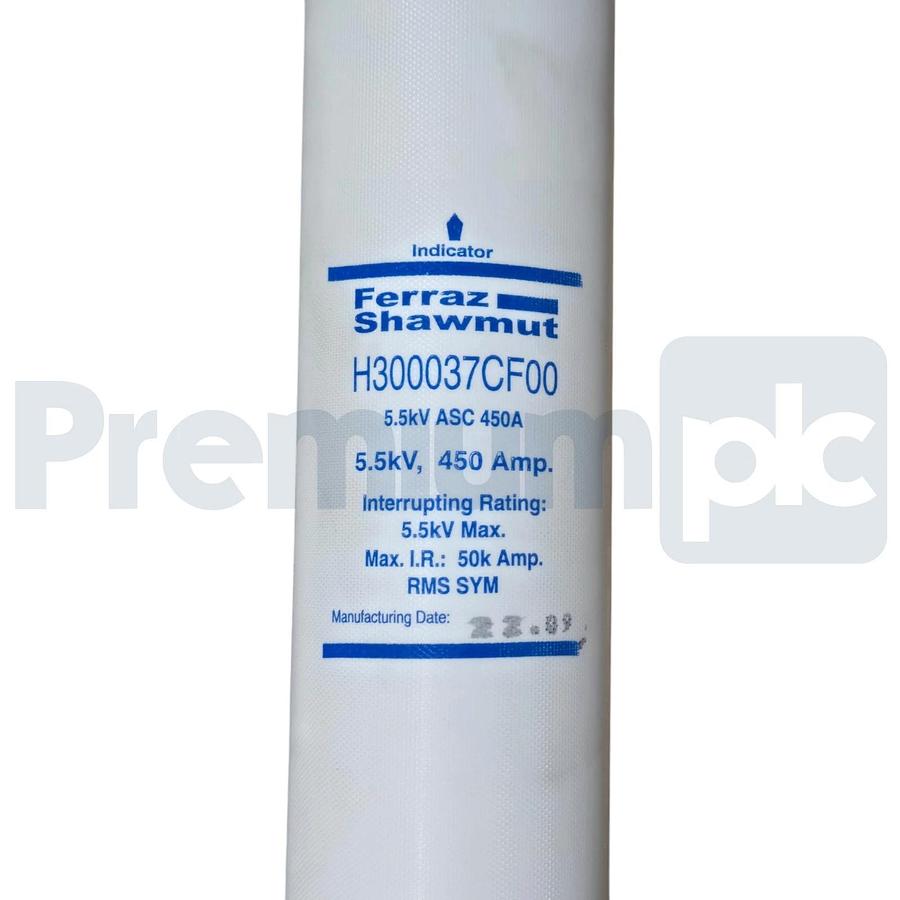 Ferraz Shawmut H300037CF00 Amp-Trap Medium Voltage Fuse 5.5kV 450A Striker NSMP