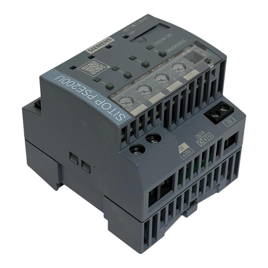 Siemens SITOP PSE200U Selectivity Module 6EP1961-2BA61 4x24V 3A NEC Class 2 New