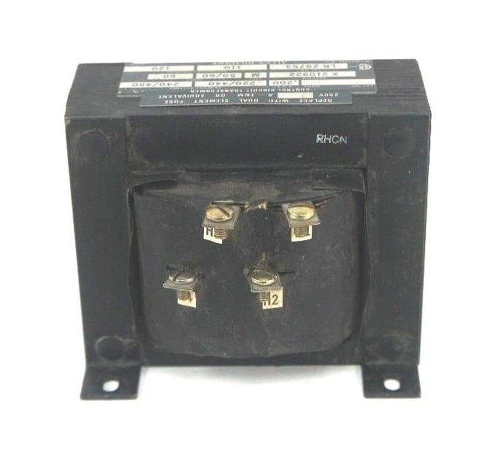 Used ALLEN BRADLEY X-210922 CONTROL CIRCUIT TRANSFORMER 220-480V, 50/60HZ