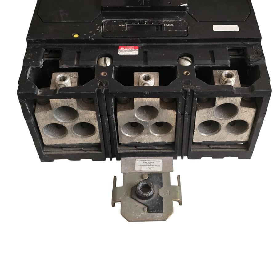 Used Square D MH36800 I-Line MH CIRCUIT BREAKER 3POLE 600VAC 800AMP USPI