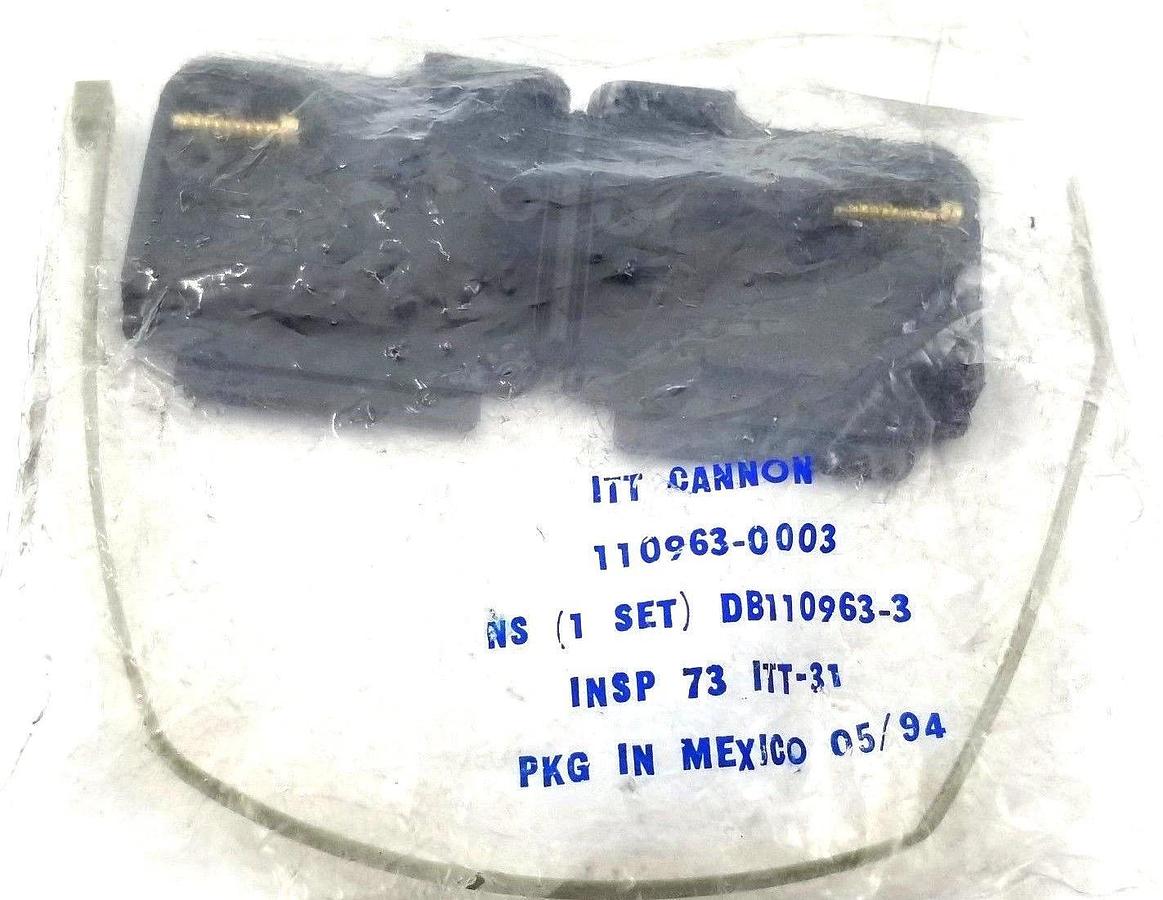 Used NEW ITT CANNON 110963-0003 CONNECTOR HOOD KIT 1109630003
