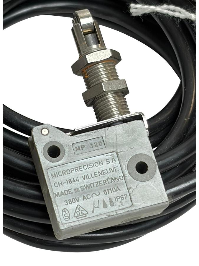 Used Microprecision SA MP 320 IP67 Limit Position Switch Roller Plunger 380V 10A
