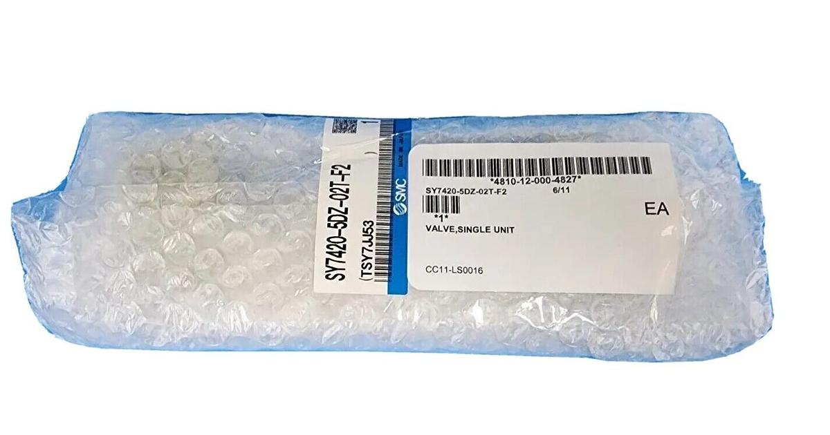 Used NEW SMC SY7420-5DZ-02T-F2 SOLENOID VALVE 5 PORT