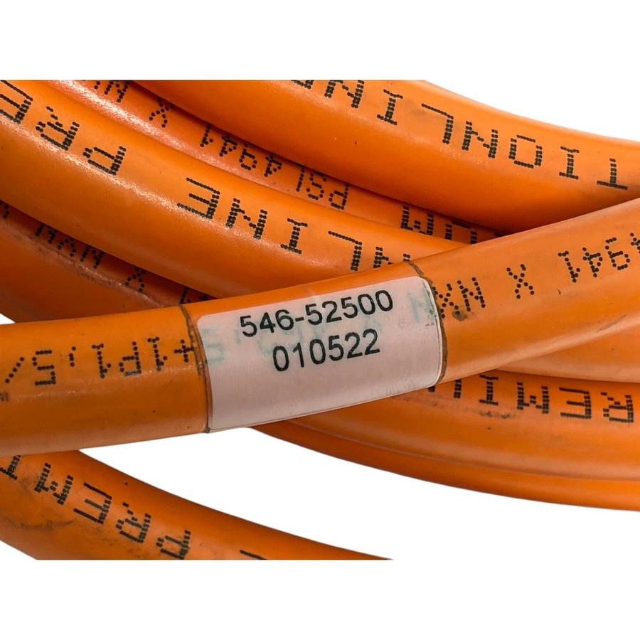 Nexans Motionline Premium Servo Cable 546-52500 M23 Connector 6-Wire Orange New