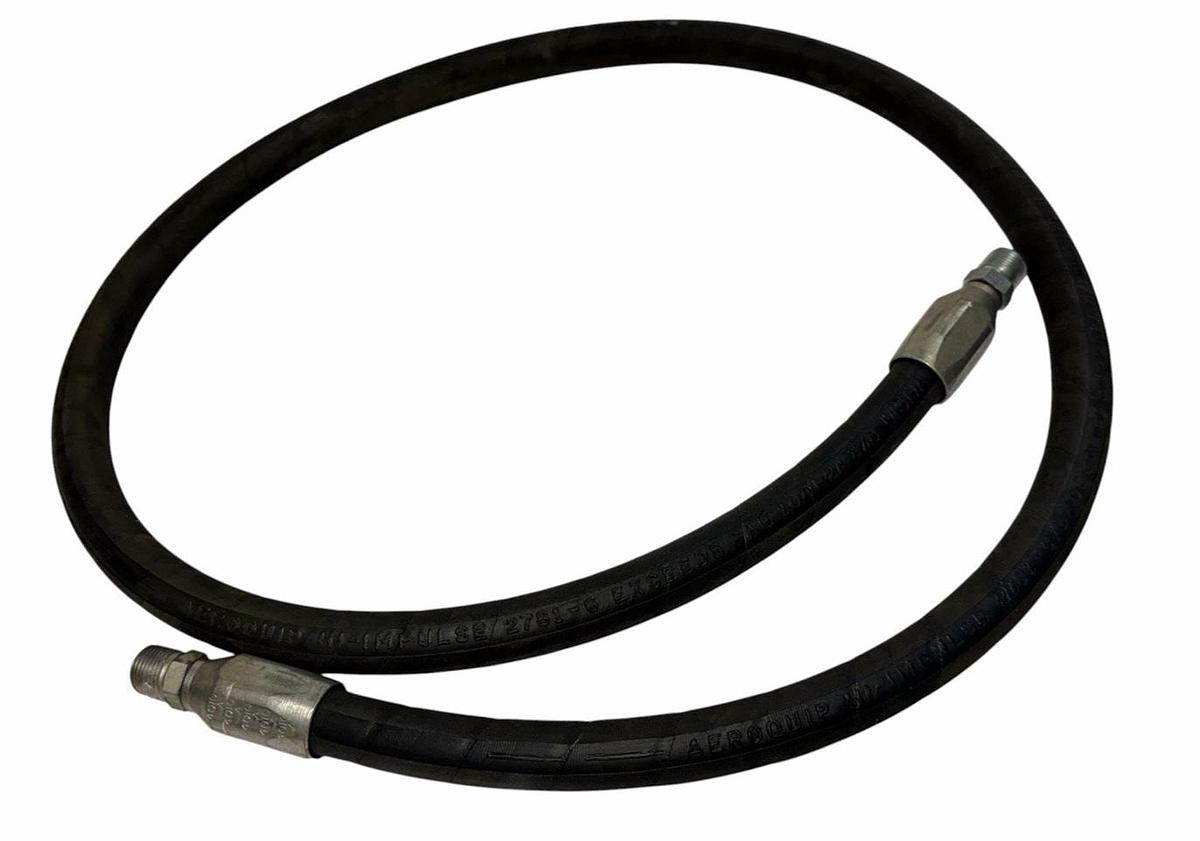 Used NEW AEROQUIP 2781-6 HYDRAULIC HOSE .38'' ID X .84'' LENGTH: 61''
