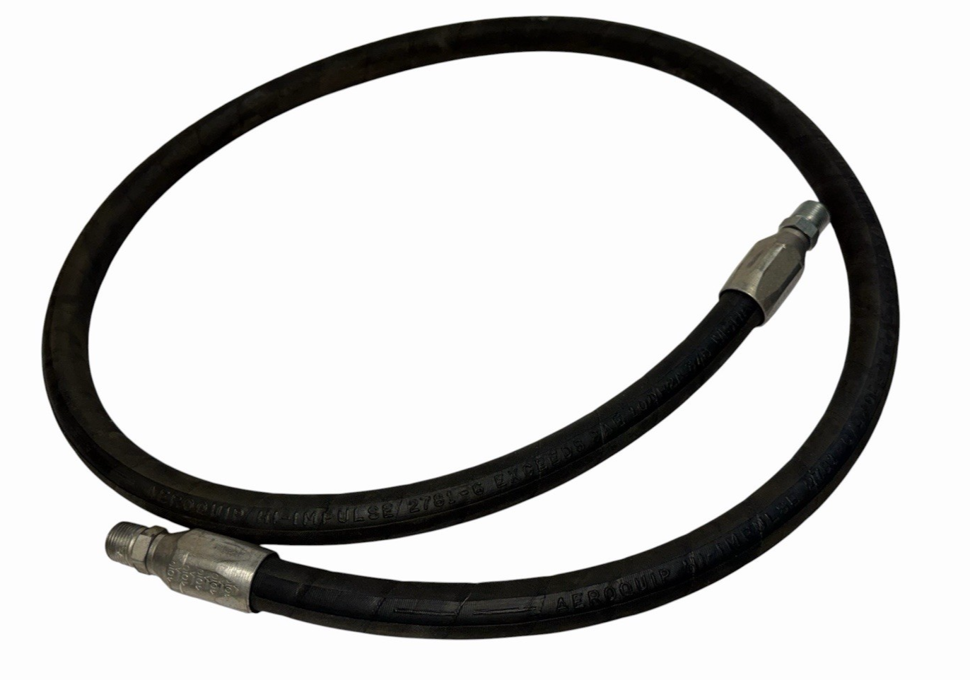 Used NEW AEROQUIP 2781-6 HYDRAULIC HOSE .38'' ID X .84'' LENGTH: 61''