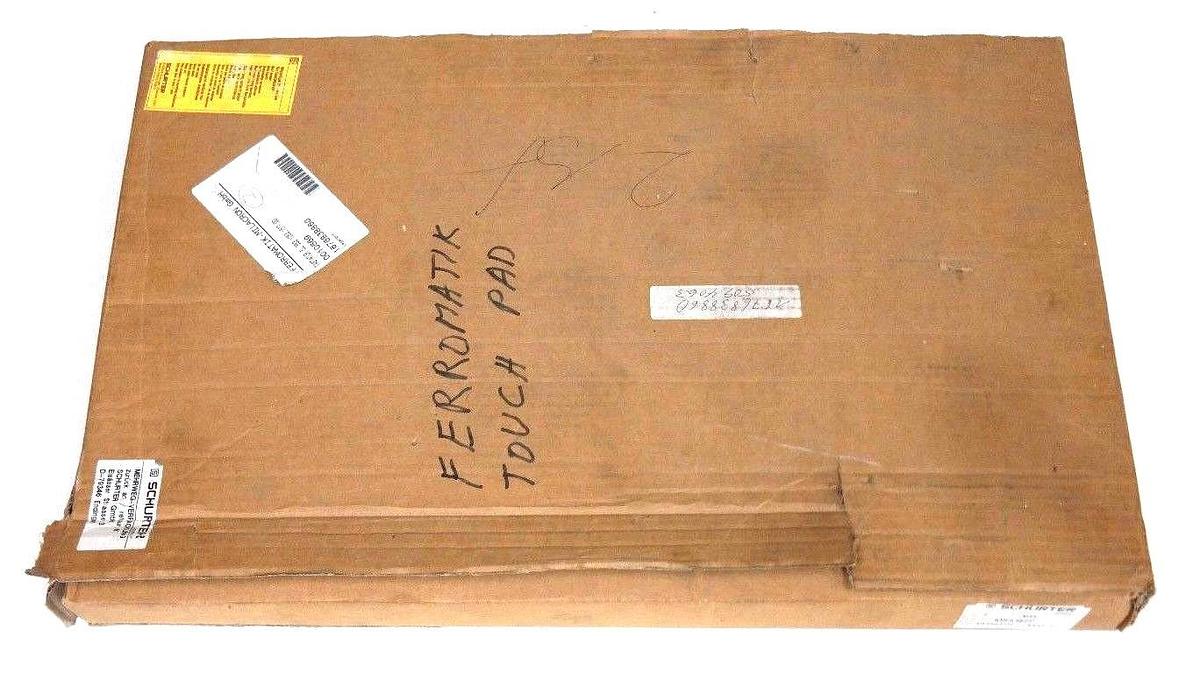 Used NIB SCHURTER MEHRWEG-VERPACKUNG D-79346 FERROMATIK MILACRON TASTATUR EL 353