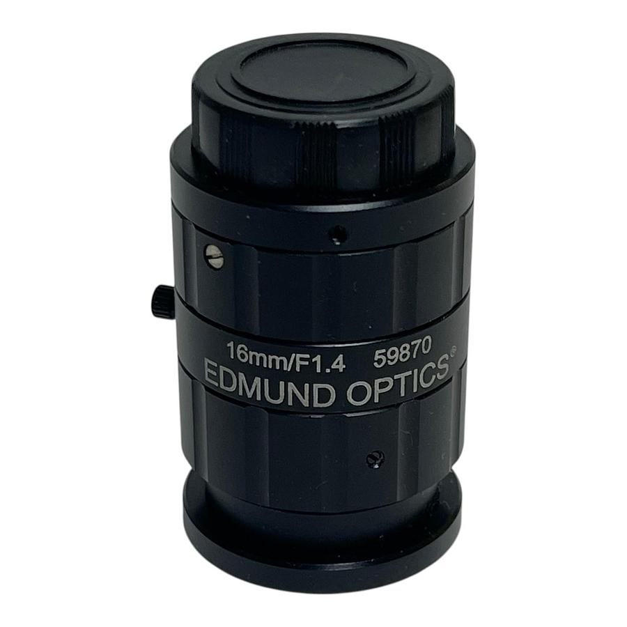 Edmund Optics 59870 16mm F1.4 Fixed Focal Length Lens MidOpt BP635-25.5 Filter
