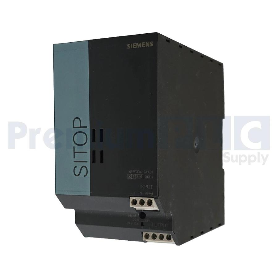 Used SIEMENS 6EP1334-2AA01 / 6EP13342AA01 SITOP smart POWER SUPPLY 24VDC OUTPUT USED