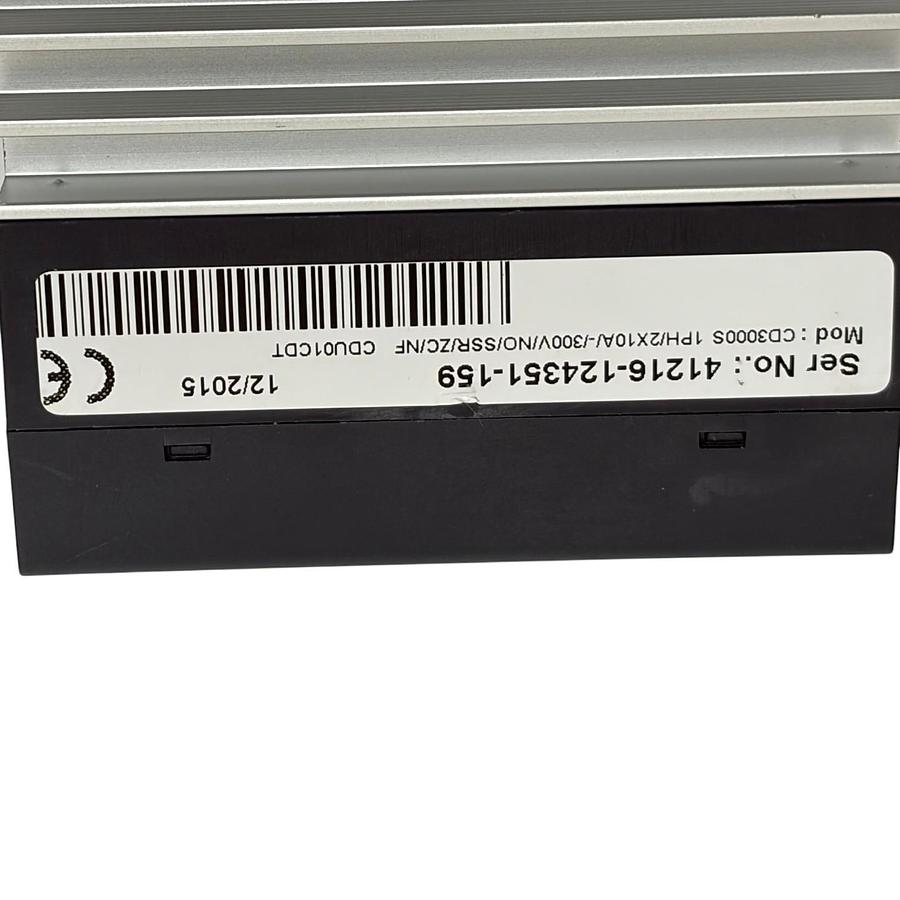 Used Electroserv CD3000S 1PH 2X10A 300V Thyristor Solid State Switch Relay Controller
